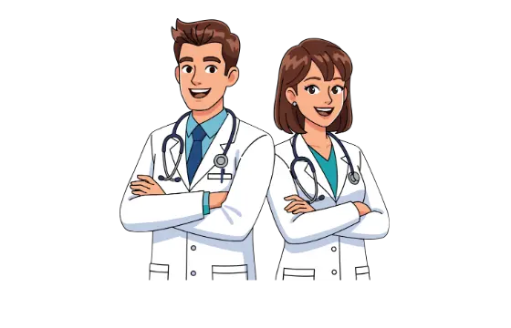 Doctor visit representing Medicare Part B coverage