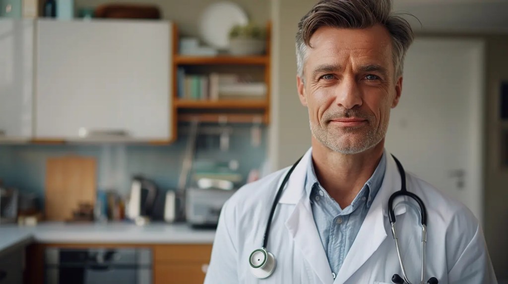 Doctor in a medical clinic representing Medicare Part B medical coverage